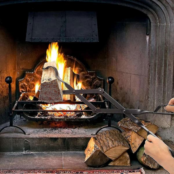 Grillkulclips i jern til udendørs camping og pejs