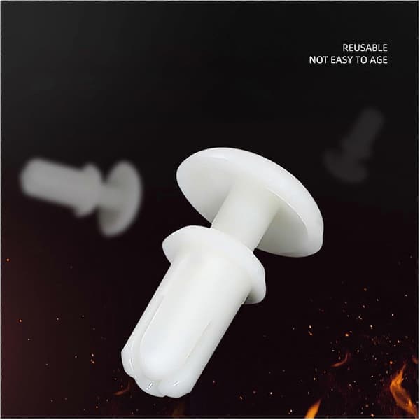 Plastnitar, Nylon Press Nitmutter Clip Nit Plast R-Typ Expansionsnit Klämma Skruv