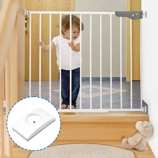 4-delade väggskydd för babysäkerhetsgrind, väggskydd, säkerhetskuddar, väggsparare