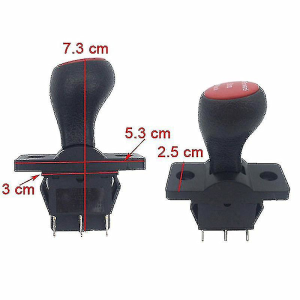 Elektrisk bryter for barnebil, fremover stopp tilbake joystick for barnebil, fotpedal gassbryter RC bil strømbryter D