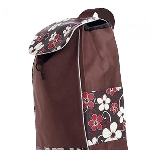 Indkøbsvogn Erstatningstaske Stor Kapacitet Oxford Stof Vandtæt til Brugsvogn Slidstærk med Sidelommer og Baglomme Trolley Taske Style F Thickened