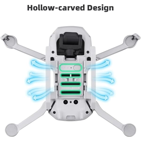 Mini 4K landingsstel forlængere til DJI Mini 2/Mini SE/Mavic Mini drone foldbare højdeforlængede ben tilbehør