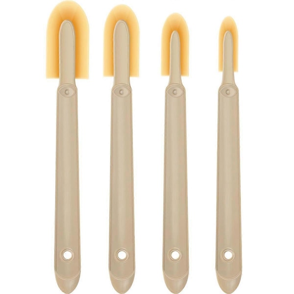 4 Set Gummifogverktyg Silikonfogning Fogfinishverktyg Fogmassa Kit Fogspetsar Set Fogapplikatorverktyg