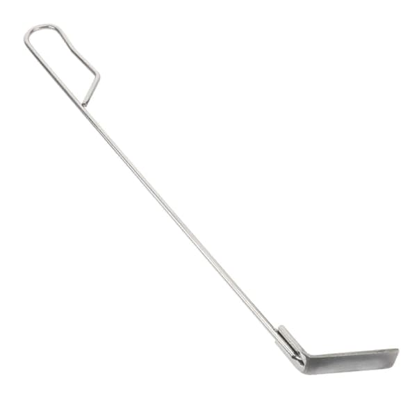 46 cm grillspade askeskraper vedovn rustfritt stål peisspade