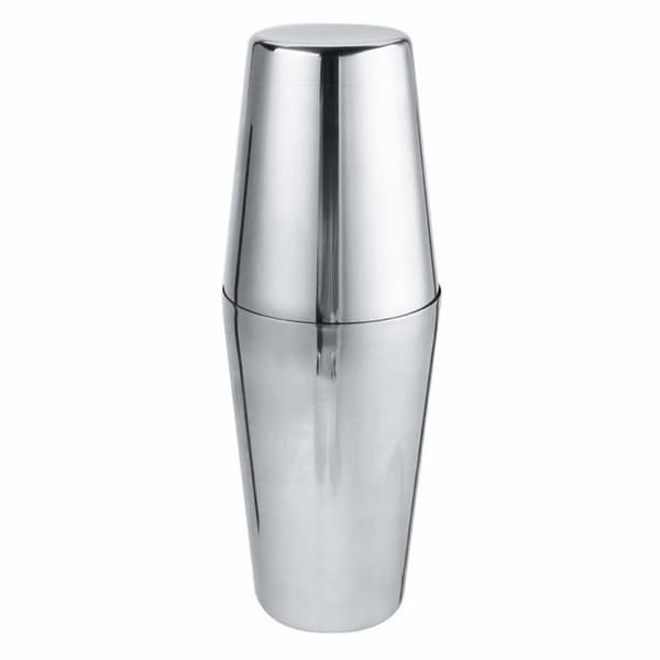 Boston cocktailshaker - 1 stk, rustfritt stål, 600/450ml - Egnet for amatører, bartendere