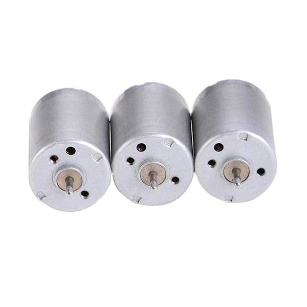 130 Moottori 3-9V Pyöreä Magneettinen RC Lentokone Laiva Auto DIY Mallilelut 3kpl