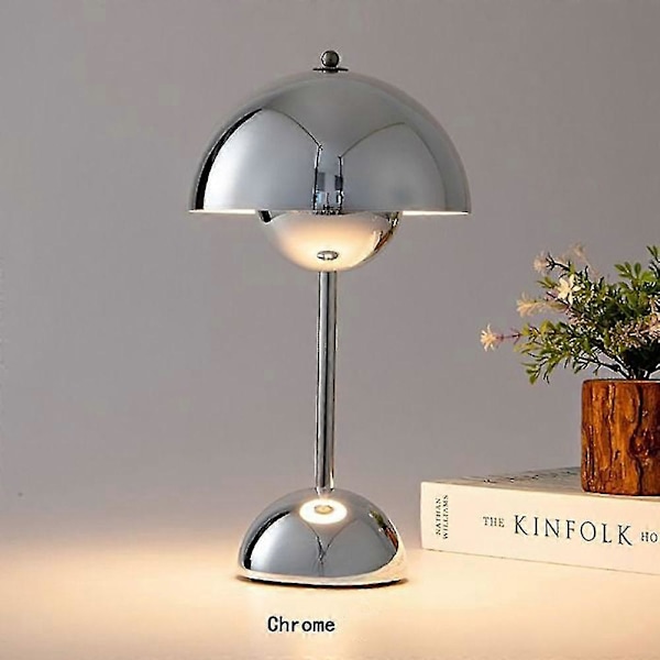 Kukkasilmu Pöytävalaisin, Häähuone, Makuuhuone, Pöytäkoriste, Valaisin, Yövalaisin (Ladattava) Chrome 4800mAh CCC-KC-PSE-CE