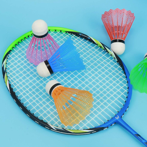 12 st Badmintonfjädrar ShuttleCocks Inomhus Utomhus Sport Träning Badminton