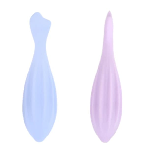 Ansiktsroller för ansikte och ögon, ansiktsrollers för skönhetsvård, hudvård, Gua Sha ansiktsmassage, silikon ansiktsroller