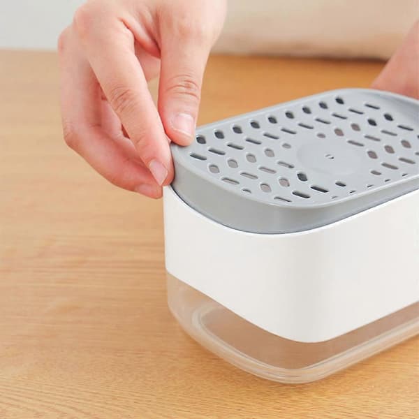 Opvaskemiddeldispenser til køkken Innovativ sæbedispenserholder Bordplade sæbepumpedispenser 350 ml. Pumpedispenser Bronze