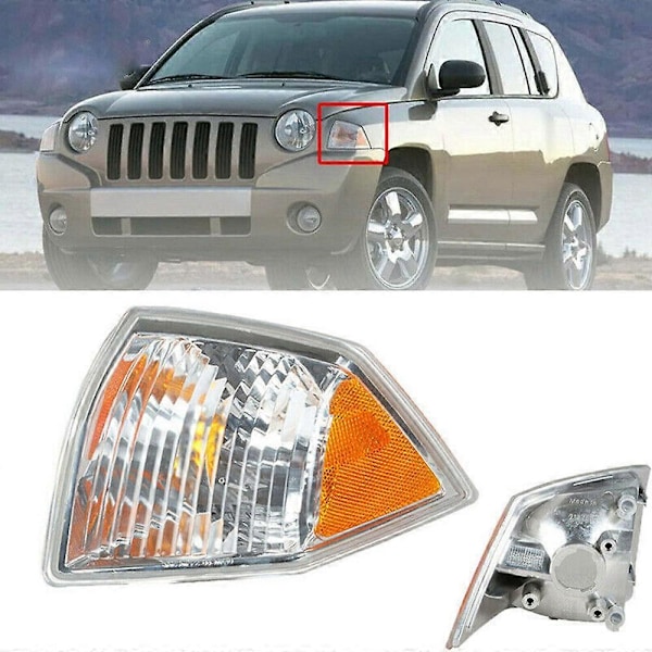 68000683AB Bil Front Venstre Side Hjørnelys Blinklys Indikator Lampe for Compass 2007-2010