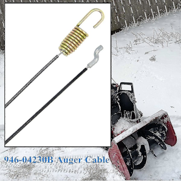 946-04230b Sneglekoblingskabel til MTD Troy-bilt Yard Machines Yard Man snefræsere 746-04230 Kb