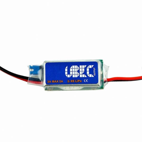 5V/6V justerbar BEC-regulator 3A UBEC Step-down-modul til 2-6S Lipo Anti-interferens koblingsstrømforsyning
