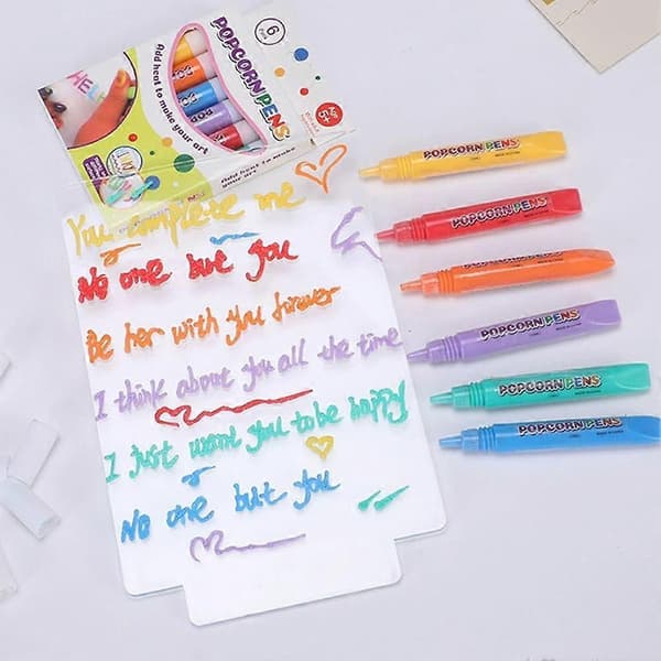 Popcornpenna, 3D Magisk Ritpenna 12pcs