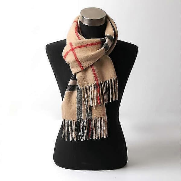Vinter Skjerf Dame | Ullskjerf Dame | Merinoullskjerf | Skjerf Herre Vinter Black