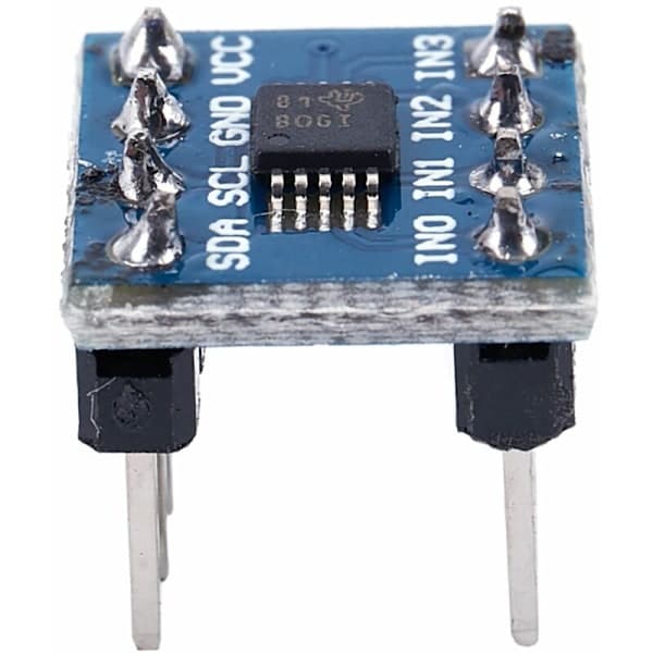 Mini Ads1115 Modul 4 Kanaler 4 Bit I2C ADC Pro Forsterker For Arduino Blå