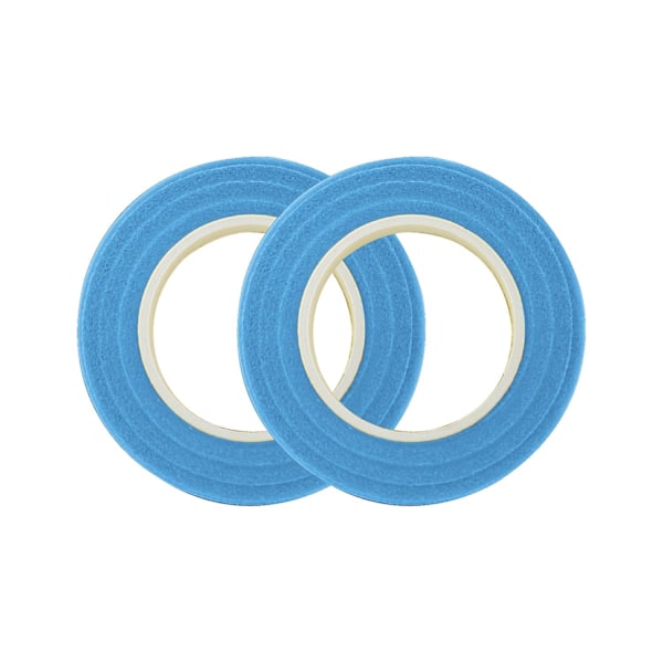2 Rullaa Itsekiinnittyvää Kukka Teippiä Joustava DIY Kukka Liima Varsiteippi Kotikukkakauppaan Blue