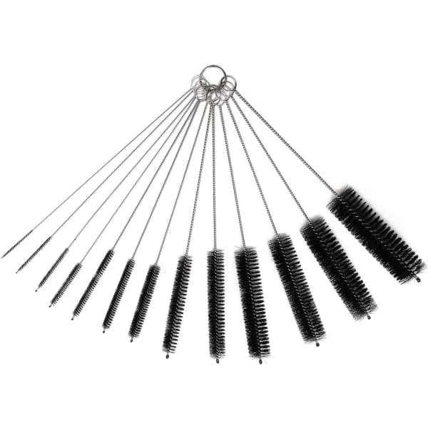 Pullonharjat, 13 kpl Putkiharja Nylon Pulloputkien Puhdistussarja Pullolasin Puhdistukseen