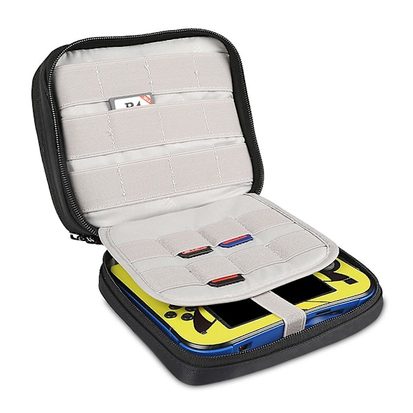 Slitesterk Reiseorganisator Veske Bag For Nintendo 2DS og Tilbehør Blå