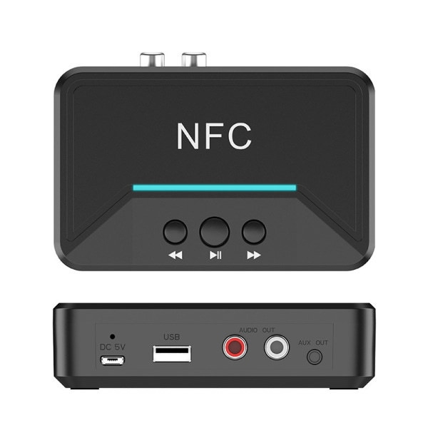 NFC5.0 Bluetooth-mottaker 3,5 mm Bluetooth-lydmottaker gammel com