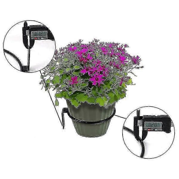 Metalliruukkukoukut seinäkiinnitys, 6 kpl, musta, 15 cm