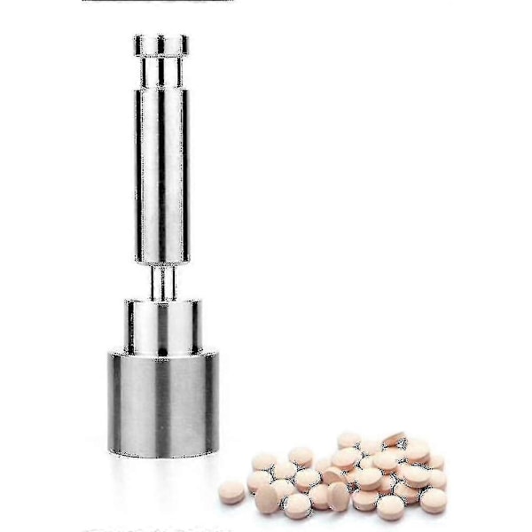 Käsikäyttöinen tablettipuristin, pilleripuristin pillerien valmistustyökalu sokeriviipaleiden valmistuslaite kotiin, 6mm-10mm-