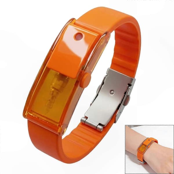 Justerbart Parfymdiffusorarmband för Vardagsbruk vid Träning, Resor och Fritid Silverton Black