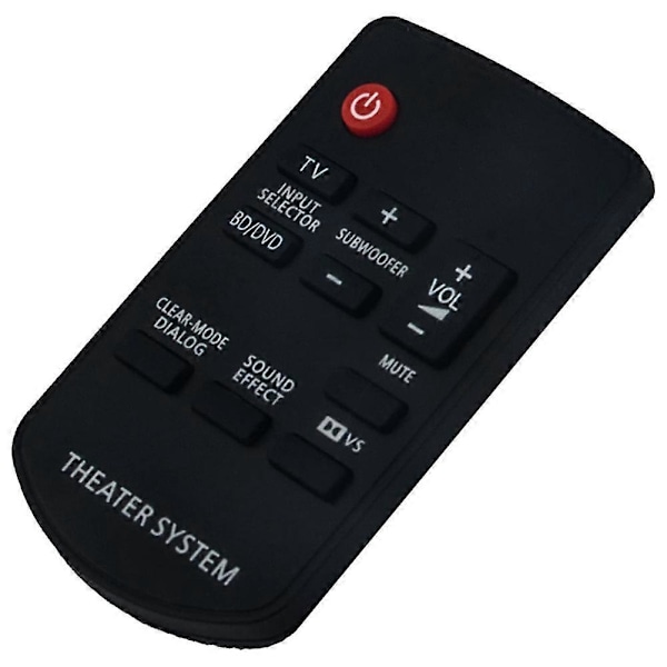 Fjärrkontroll Ersättning N2QAYC000027 för Panasonic Theter System SC-HTB10 SC-HTB500 Fjärrkontroll