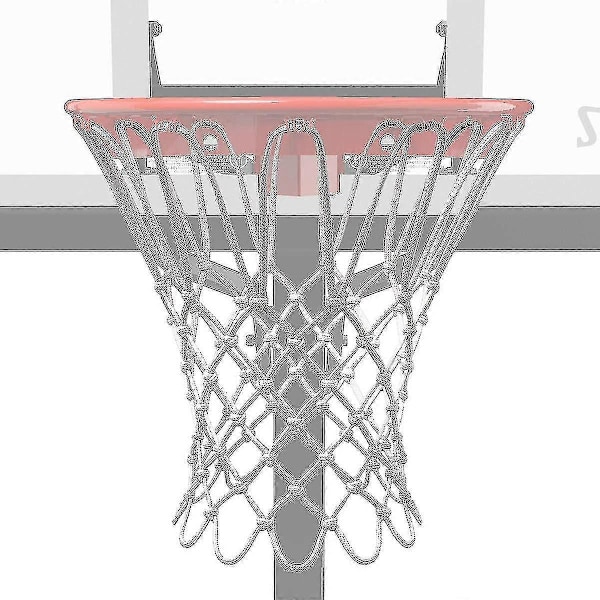 Spalding Heavy Duty Basketballnett for Innendørs/Utendørs bruk - Hvit