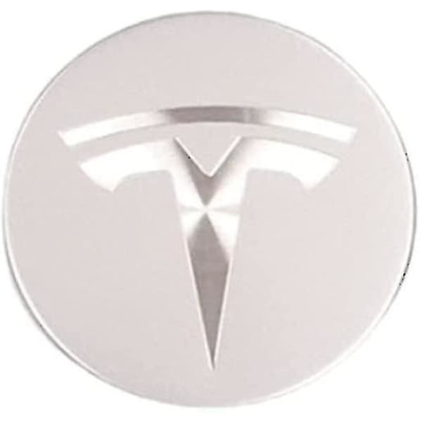 Tesla Model3/x/s/y Hjulkapsel Hjulkapsel Hjulkapsel Dækmodifikator Tilbehør Sølv