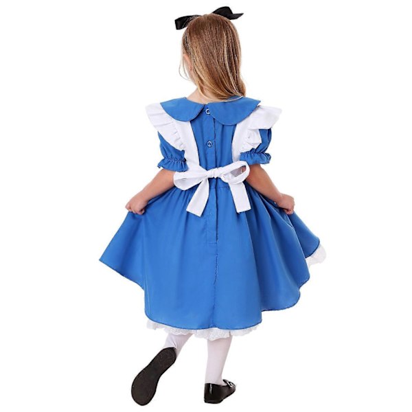 Maid Lolita Cosplay Kostume til Voksen Anime Alice Halloween Karneval Party Kostume Womens S