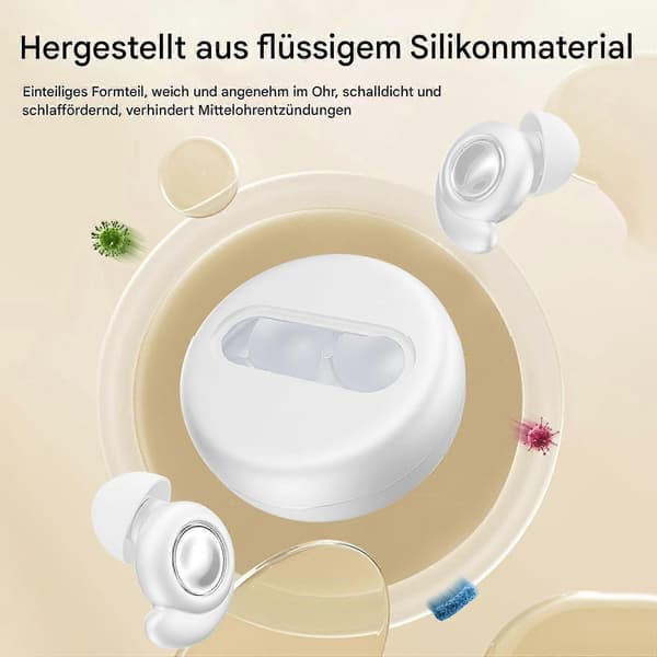 Støyreduserende øretelefoner for søvn, antiskorkeplugger med 35 dB reduksjon Ref: 3199