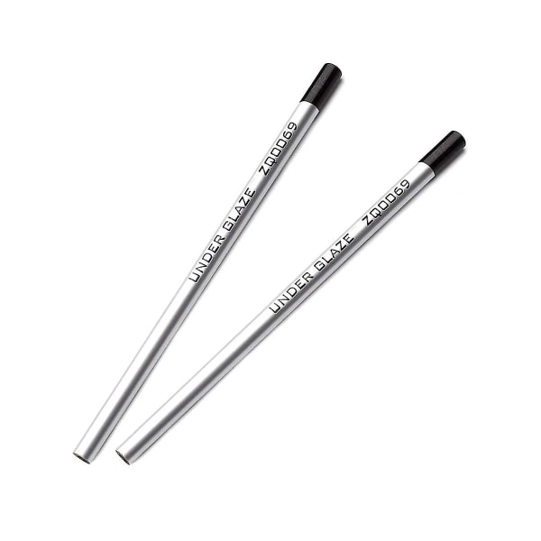 2 stk underglasur blyanter, underglasur blyanter til keramik, underglasur blyant Precision underglasur penc