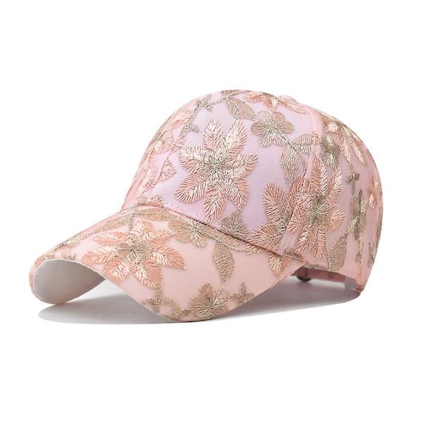 Baseballcaps med blonde pink adjustable