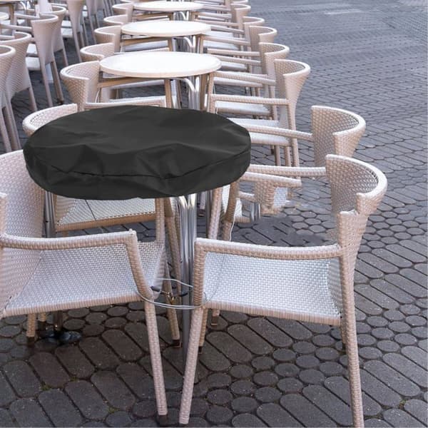 Runt eldstadsskydd 100 cm - Oxford-tyg - Dragsko - Skydd för trädgård & uteplats