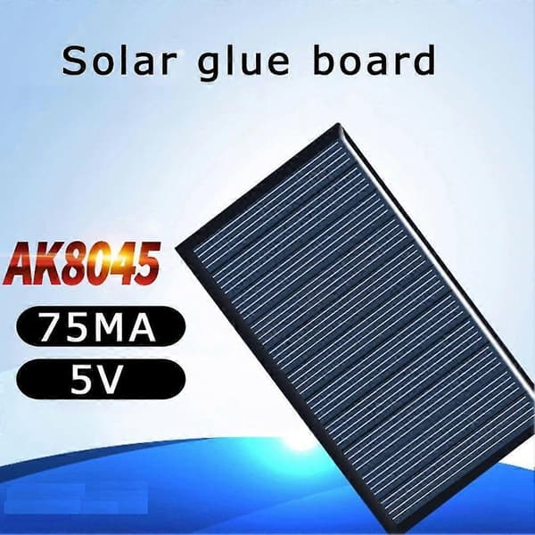 Solpanel för DIY-drivna modeller Bygg solleksaker och lampor Hög effektivitet