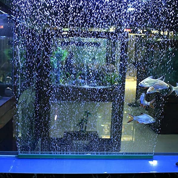 Akvariumbubbelsten, 4 stycken luftsten grå mikrobubbelsten, luftsten bubbelsyrediffusor, akvarium vattendiffusor syresten