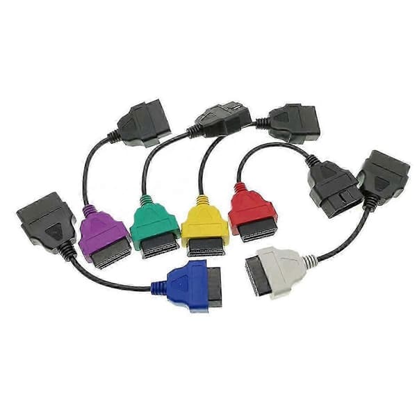 Fiat ECU Scan 6 -värisovitin MultiECUScan OBD 2 -liitinversio 0705