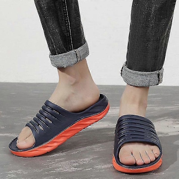 Herråterhämtningssandaler med bekvämt stöd för plantar fasciit EUR 47 Grey