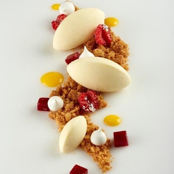 Quenelle 12 stk silikoneform | Mousseform Hvid