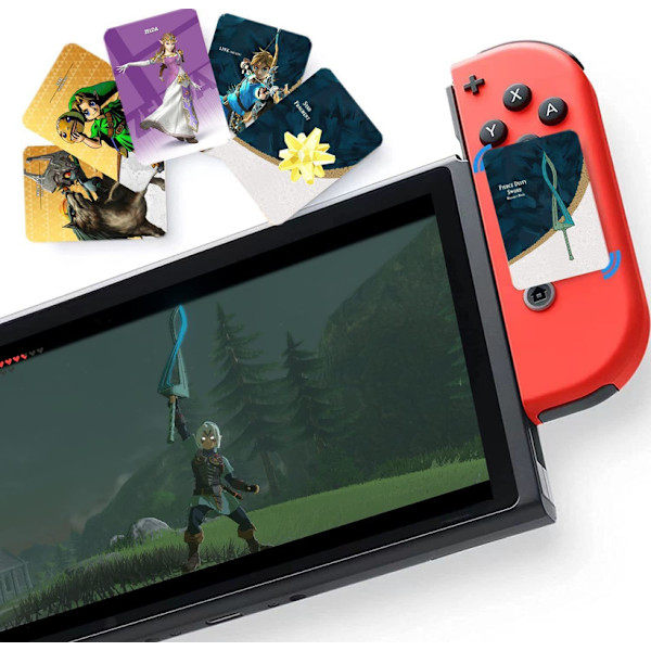 Zelda Amiibo NFC-kort Nemt at spille spilkort Perfekt til hengivne spillere og samlere Breath of the Wild Universal Item-kort 38 stk. 31*21 mm 38PCS 31*21mm