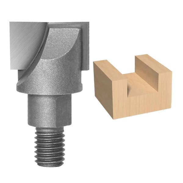 Fresebits Flat End Mill Bunnrengjøring Trefresefres 10x25mm