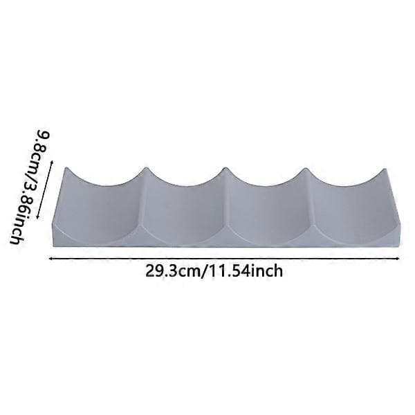 Viinihylly Pulloteline White and Black