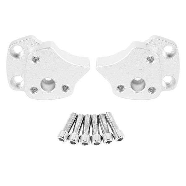 25mm Styrforhøjer til FJR1300 FJR 1300 2001-2005 Sølv Styr Forhøjere Motorcykel Tilbehør Dele