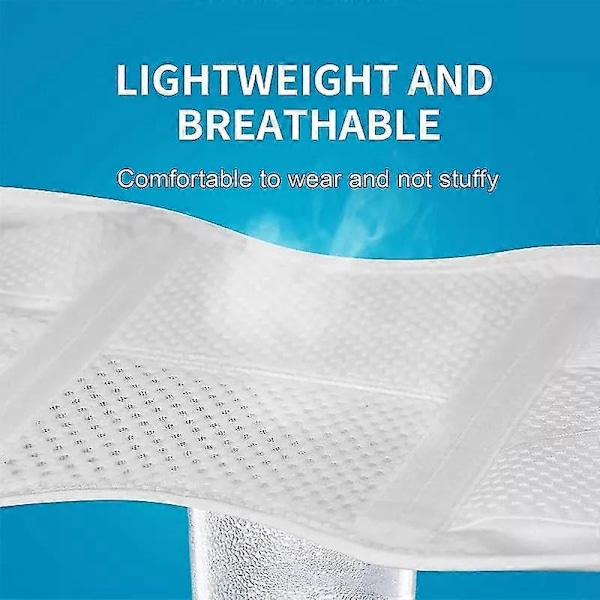 Uppgraderat Kompressionsknäskydd med Sidostabilisatorer, Andningsbart Justerbart Knästöd för Knäsmärta, Artrit, Skaderehabilitering White 2XL