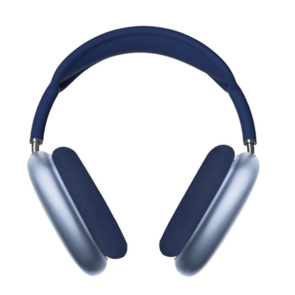 P9 Over-ear hörlurar Memory Foam Full Cover Headset Aktiv brusreducering Blue