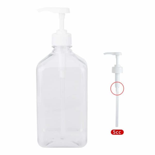 Såsdoserare - 1600 ml - Pumpflaska - Klämbar sirap - Köksaccessoar