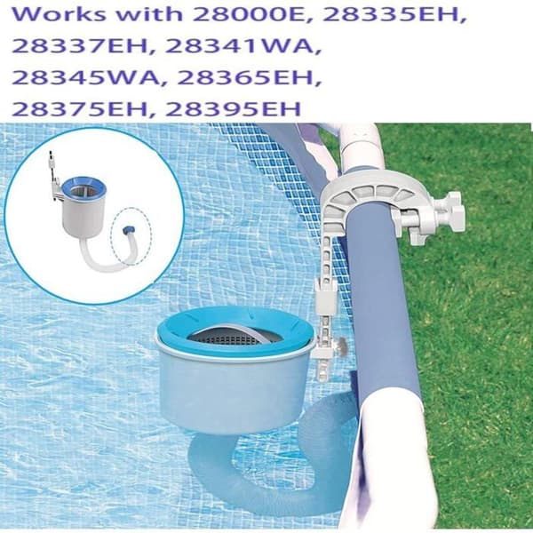 Poolskimmer Slang och Adapter, 1.5in In-Tex 25016 Slangadapter för Ytskimmerkit - 75cm Slang