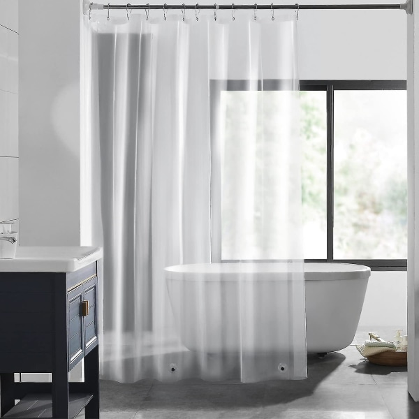 Clear Shower Curtain Liner - 72" X 72" Lightweight Shower Liner For Bathroom Shower Curtain (4g Clear, 1pc)