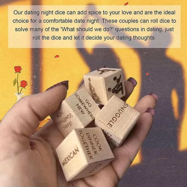 Terningespil til Date Night - Terningespil til Par - Date Night Spil A2